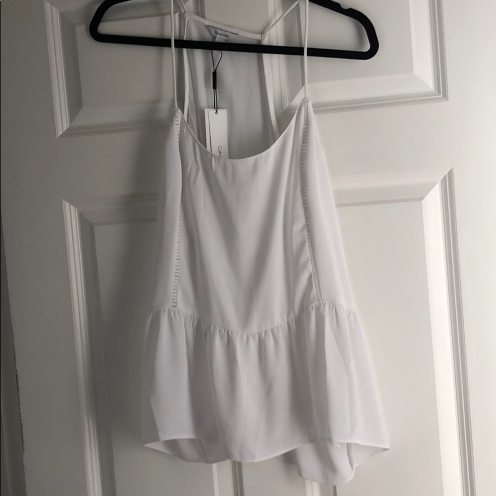 White CK shirt